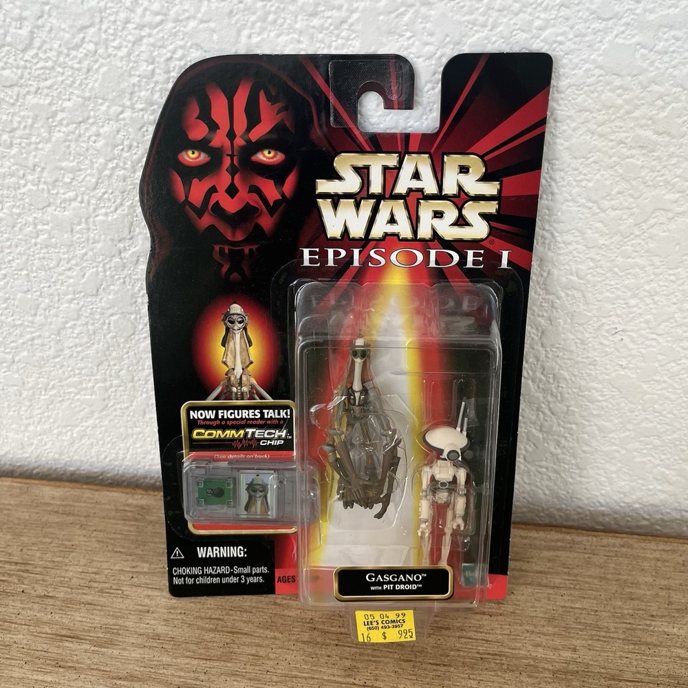 Hasbro Gasgano With Pit Droid Star Wars Episode I Action Figure - Brand New